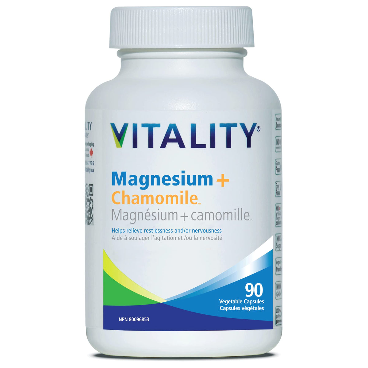 Vitality Products Inc.   Magnesium+Chamomile 90vcap