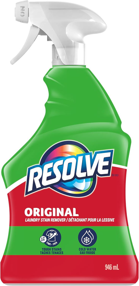 RESOLVE SP W/TRIGGER LAUNDRY PRE-TREAT 946ML pack of 12