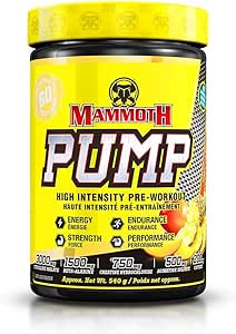 Mammoth   Mammoth Pump Pineapple Mango 60 serve