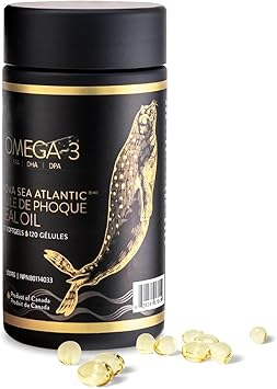 NOVA SEA ATLANTIC®  Seal Oil  Softgels 120 capsules (NPN# 80114033)