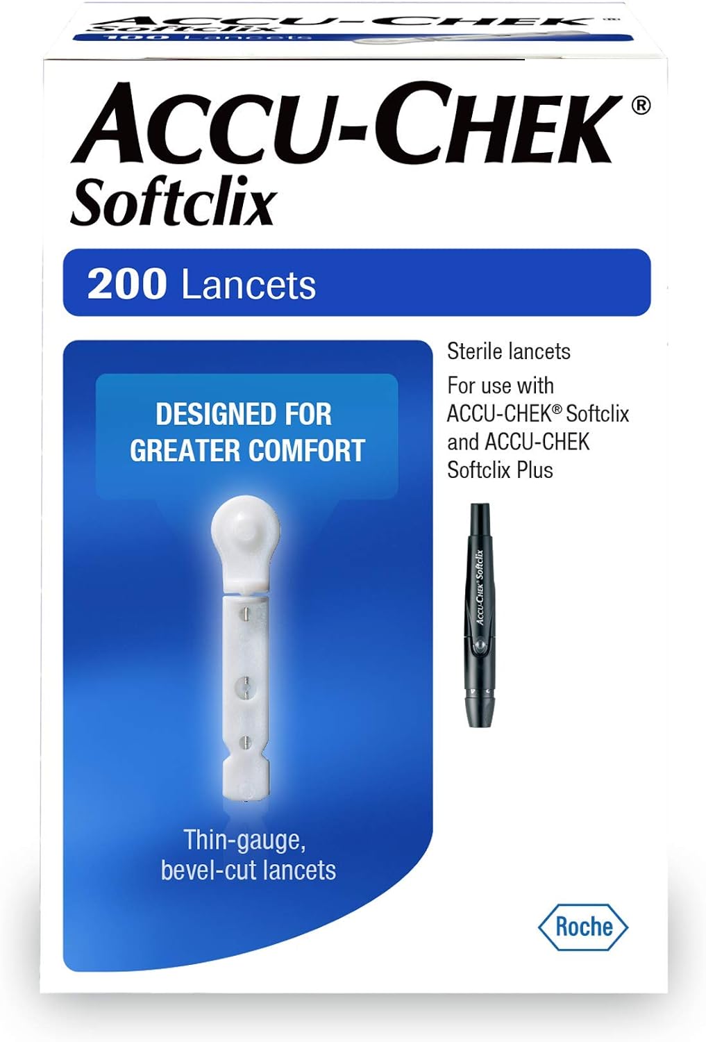RDH ACCU-CHEK SOFTCLIX LANCET 200