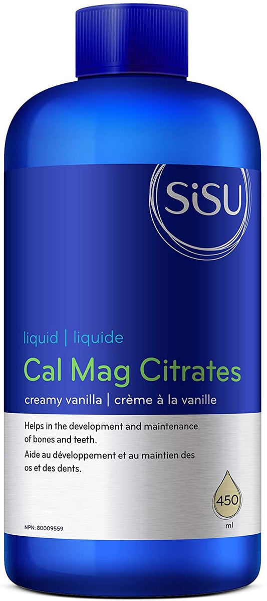 SISU Cal Mag Citrates Liquid with D3 (vanilla) 450 mL