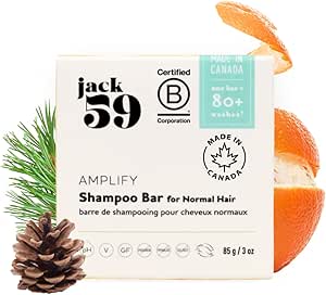 Jack59   AMPLIFY Shampoo Bar for normal hair