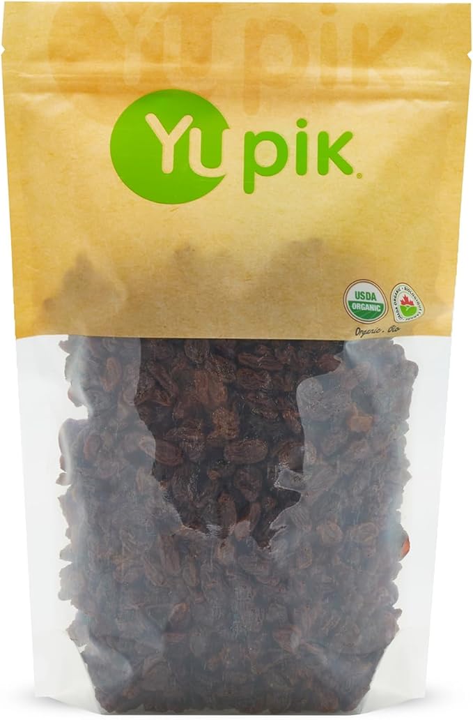 YUPIK   Organic Thompson Raisins   1 kg / 2.2lbs