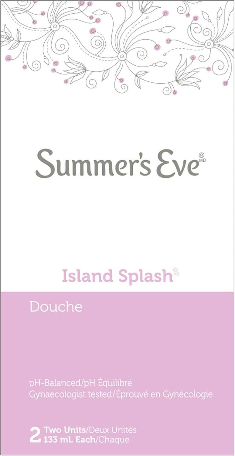 SUMMERS EVE VAGINAL DOUCHE ISLAND SPLASH 2X133ML