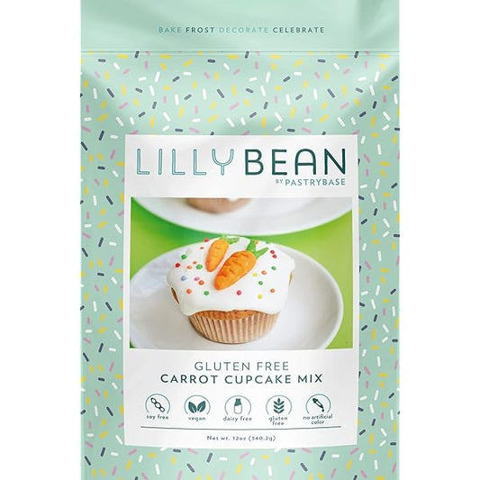 LILLY BEAN    Gluten Free Vegan Baking Mix & Frosting    LILLY BEAN    Gluten Free Vegan Baking Mix & Frosting    Sugar Cookie Mix 340g