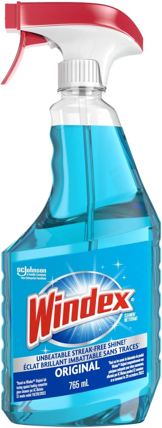 WINDEX TRIGGER BLUE 765ML pack of 12