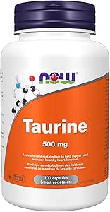NOW    Taurine 500mg 100cap