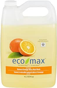 Eco-Max   Dish Soaps - Refil   Orange Scent Ultra Dish Wash4L