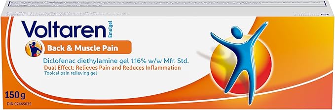 VOLTAREN EMULGEL BACK & MUSCLE 150G GEL