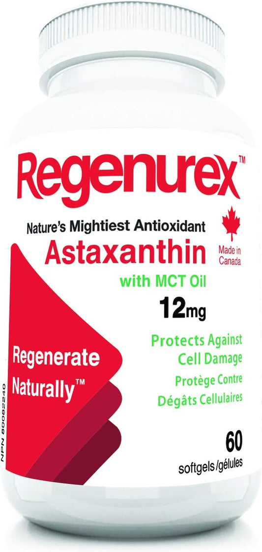 REGENUREX   Astaxanthin 12mg - 90 Bovine