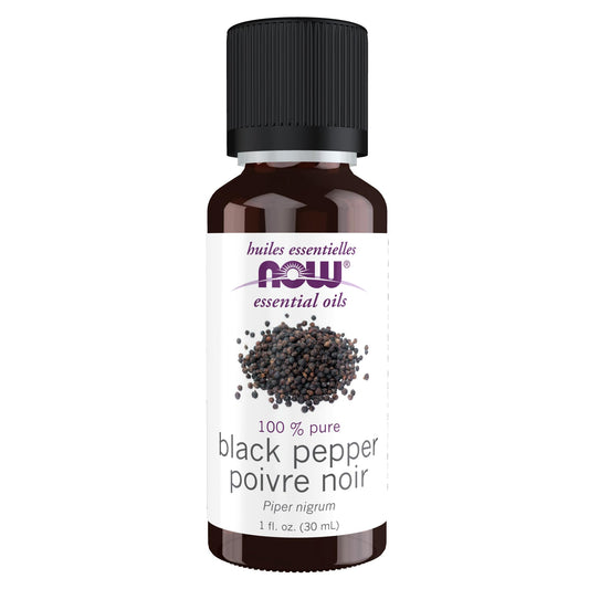 NOW    Black Pepper Oil (Piper nigrum)30mL