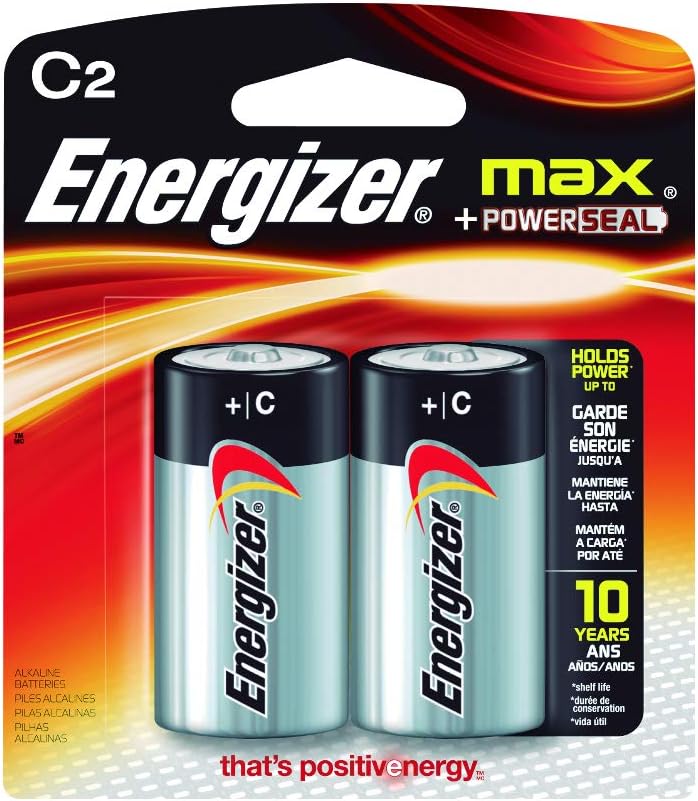 ENERGIZER BATTERY MAX C 2