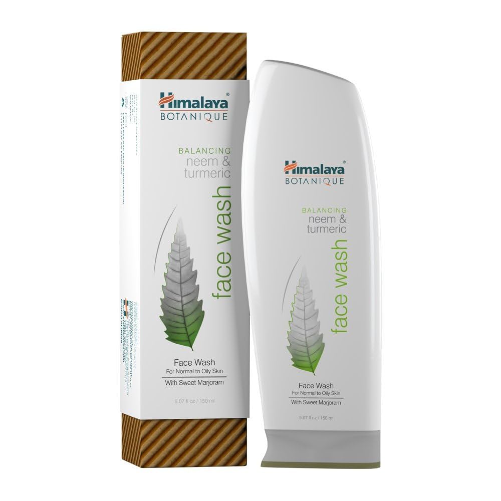 Himalaya Wellness    Himalaya Personal Care Neem and Turmeric Face Wash (English)    Container Size: 150 mL    Each