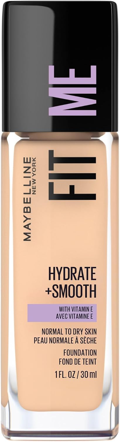 MAYBELLINE FIT ME HYD&SMOOTH FND PORCELAIN 30ML pack of 2