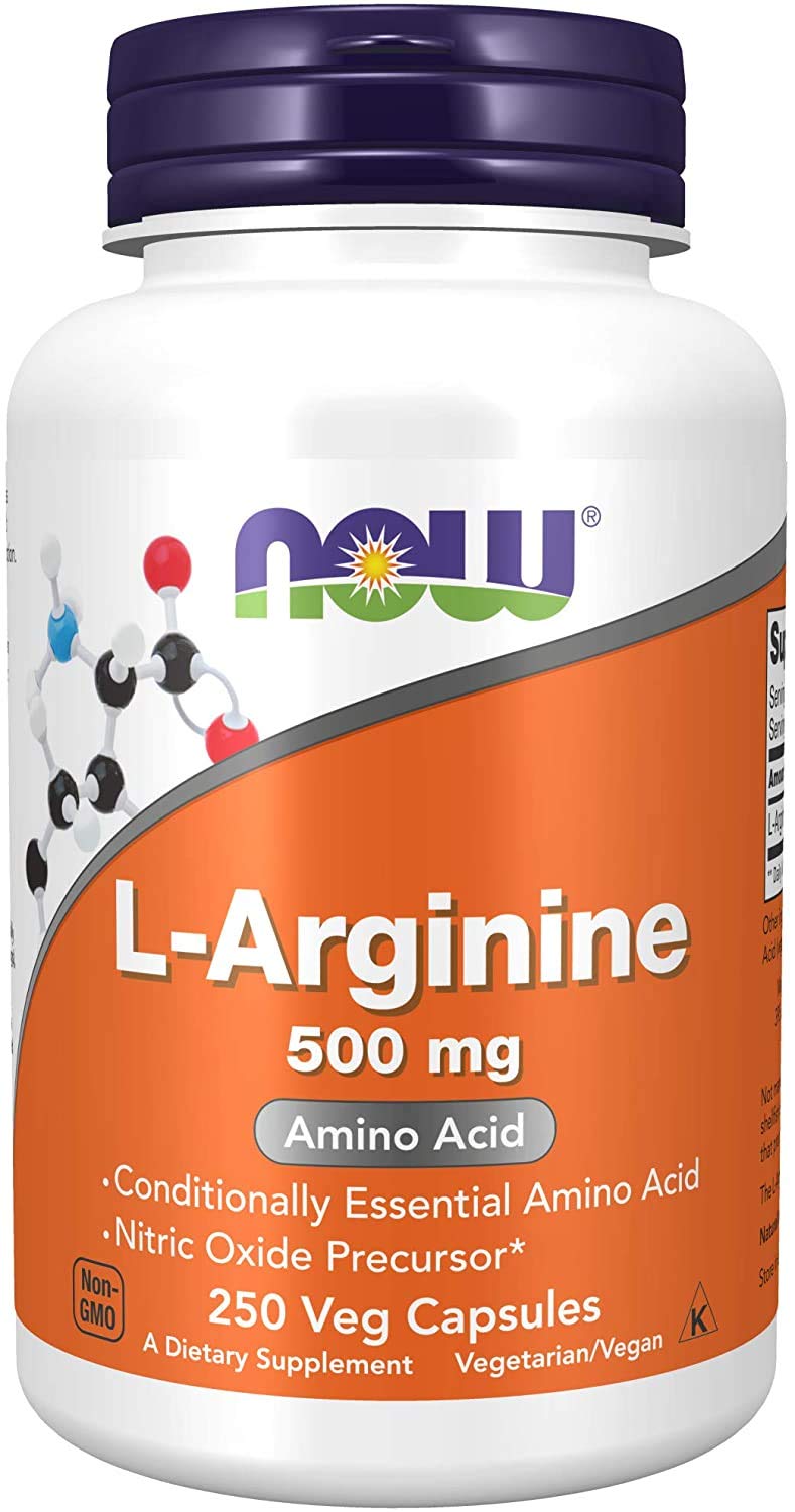 NOW    L-Arginine 500mg (FreeForm) 250cap
