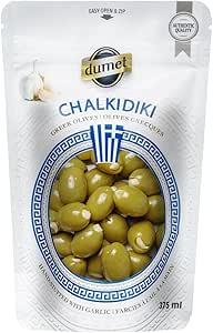 Dumet - Chalkidiki Greek Green Garlic Olives   270g