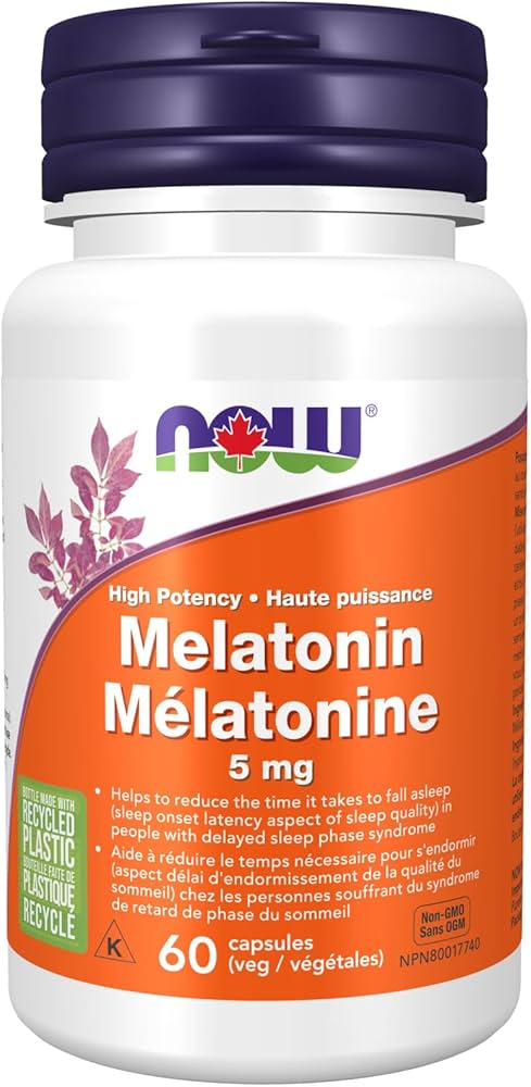 NOW    Melatonin 5mg 60vcap
