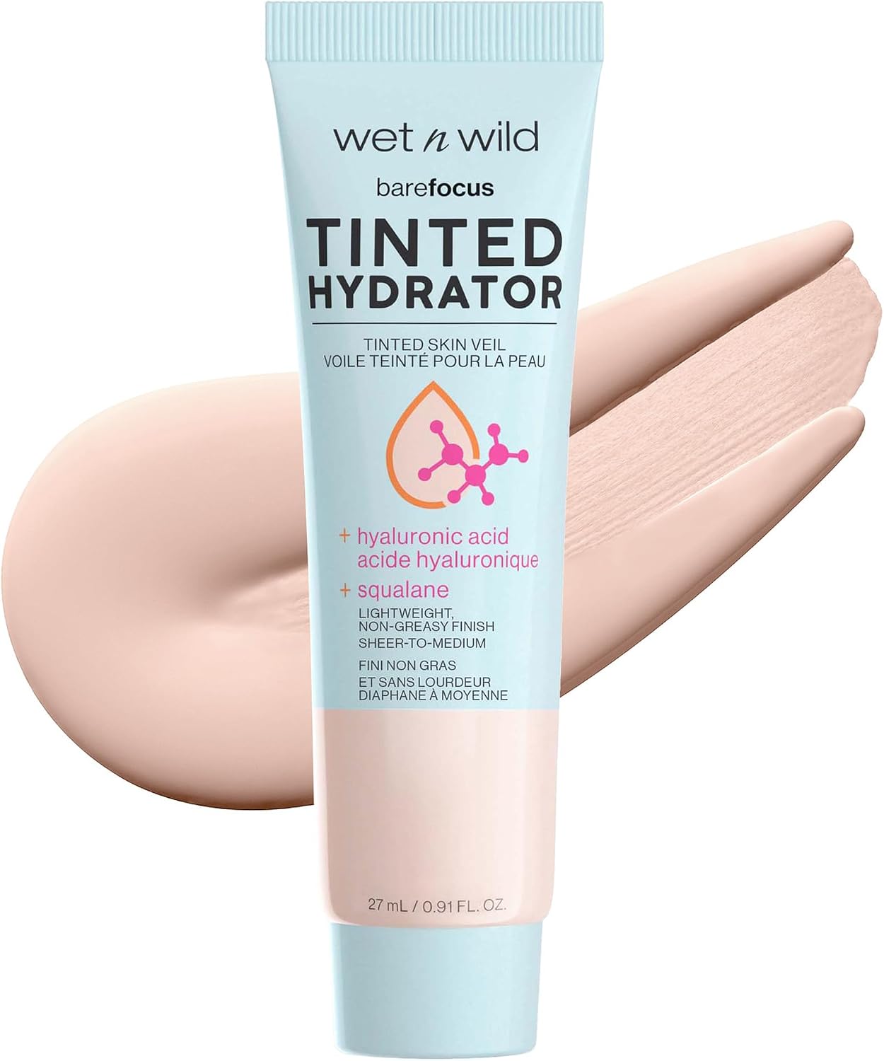 WET N WILD BARE FOCUS HYDRATOR TINTED PORCELAIN pack of 2
