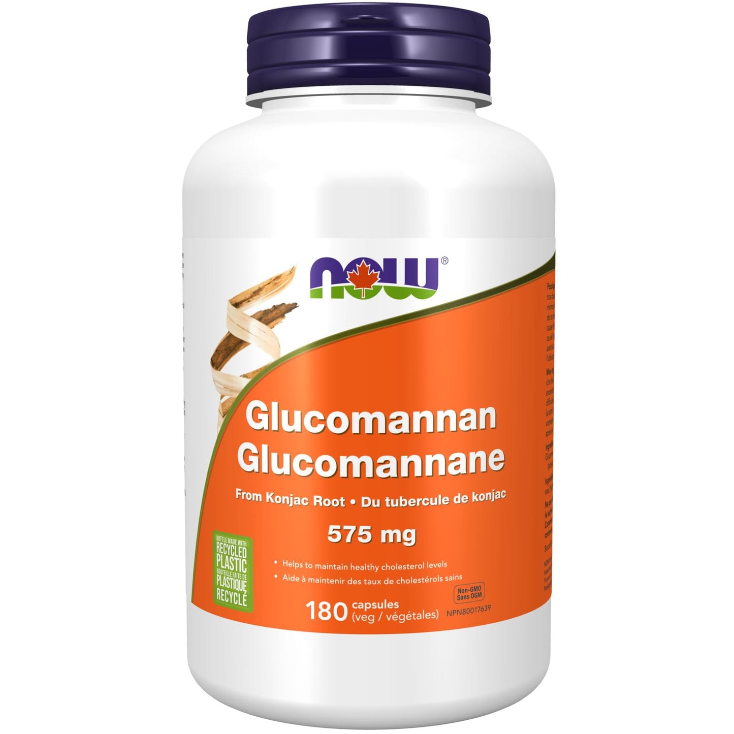 NOW    Glucomannan 575mg 180cap