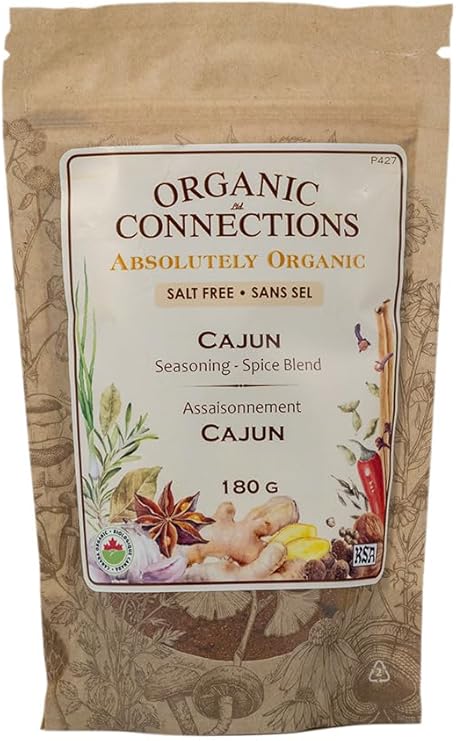 OCPAK - Cajun Seasoning Spice Blend (Salt Free) ORG 180g