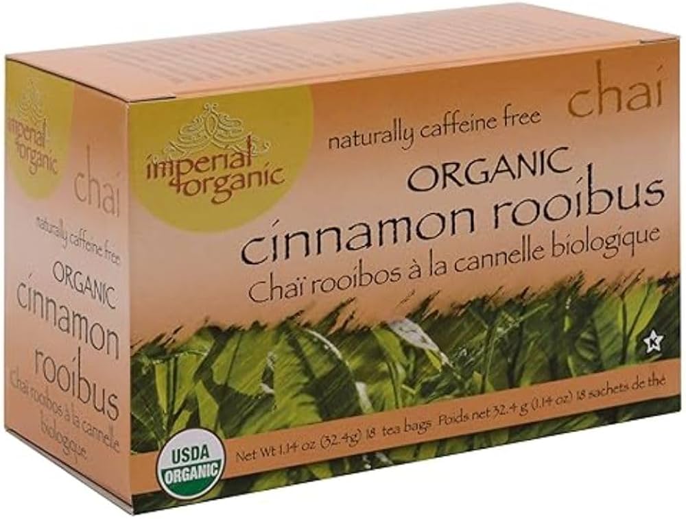 UNCLE LEE'S TEAS    Org Cinnamon Rooibos Chai 18bg
