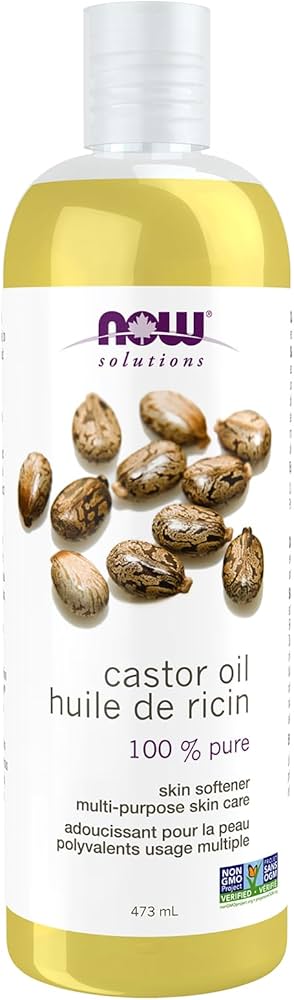 NOW    Castor Oil, Expeller Pressed 473mL