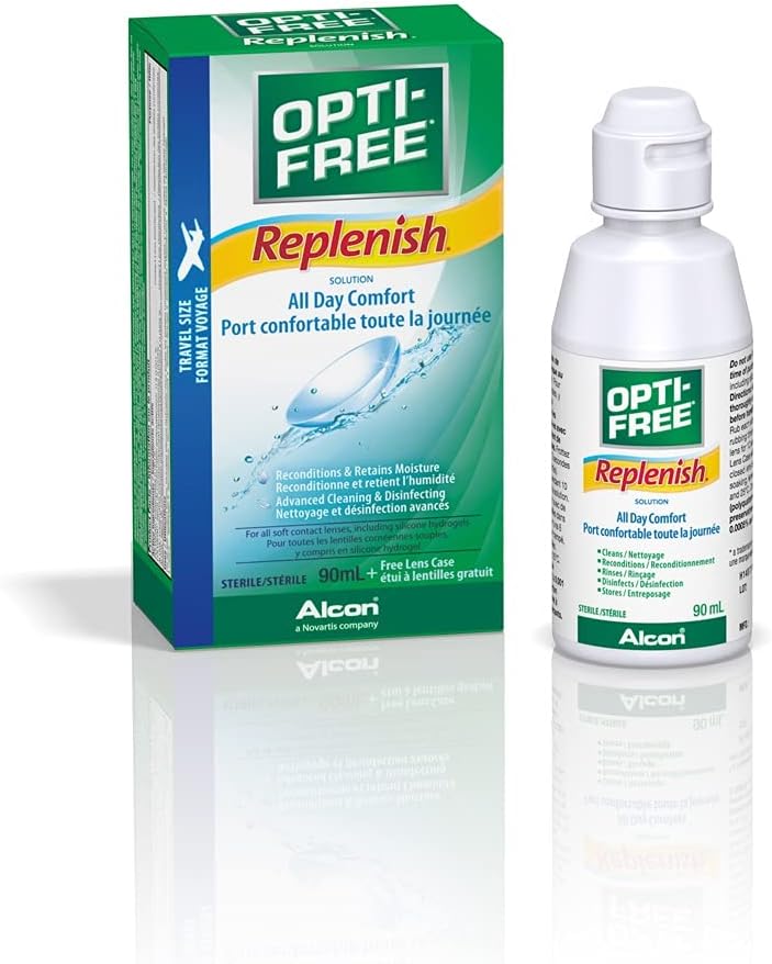 OPTI FREE REPLENISH SOLUTION 90ML SOLUTION