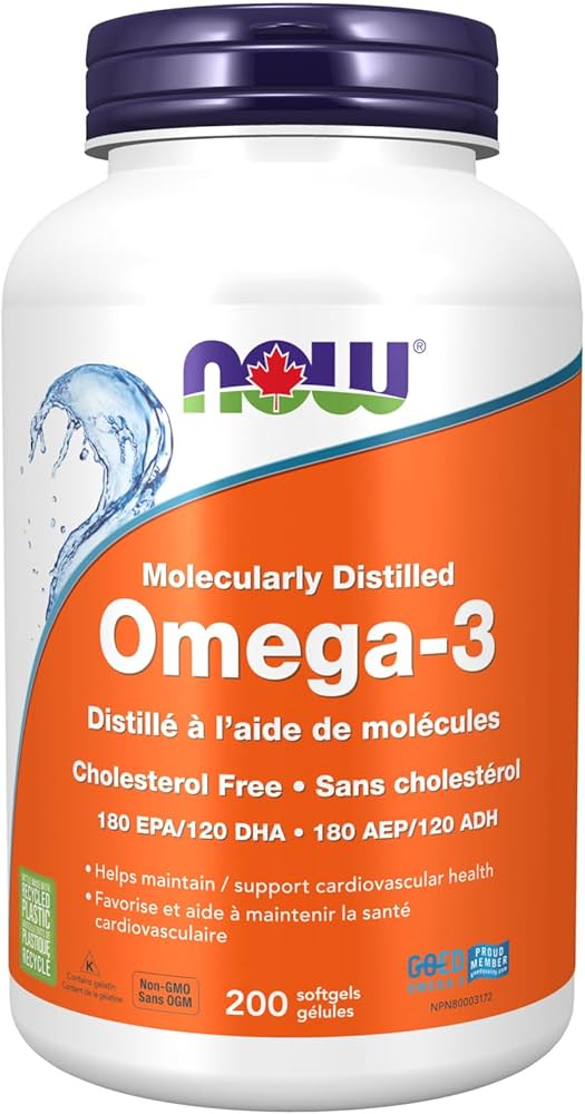 NOW    Omega-3 1000mg (18/12) 200gel