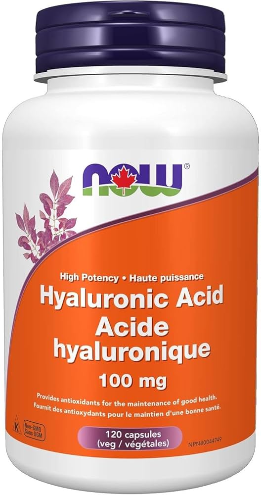 NOW    Hyaluronic Acid 100mg + Antioxidants 120vcap