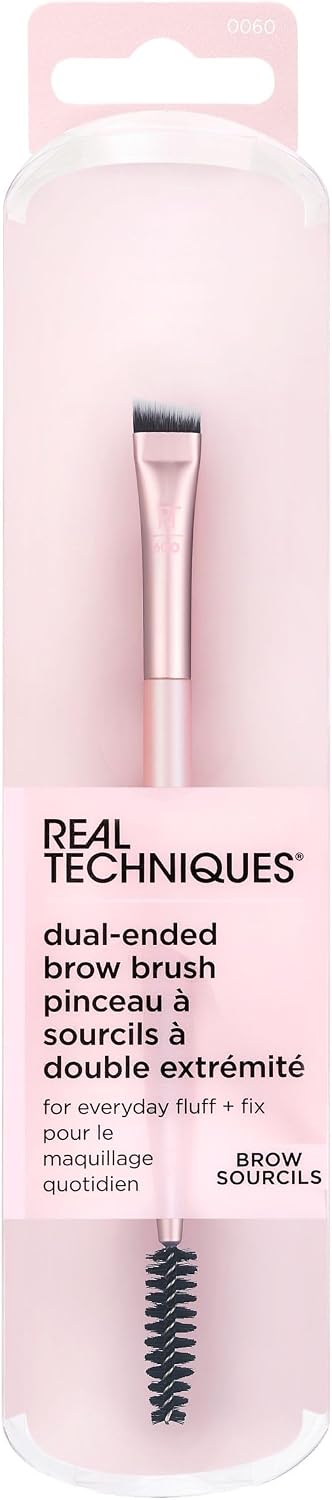 REAL TECHNIQUES BROW BRUSH DUAL ENDED pack of 6