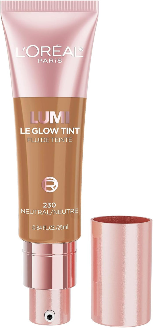 L OREAL LUMI LE GLOW TINT MD N230 pack of 2