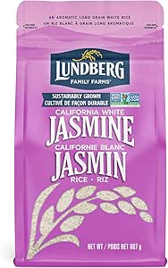 Lundberg Family Farms   Nutra-Farmed Rice   Nutra-Farmed California White Jasmine Rice907G