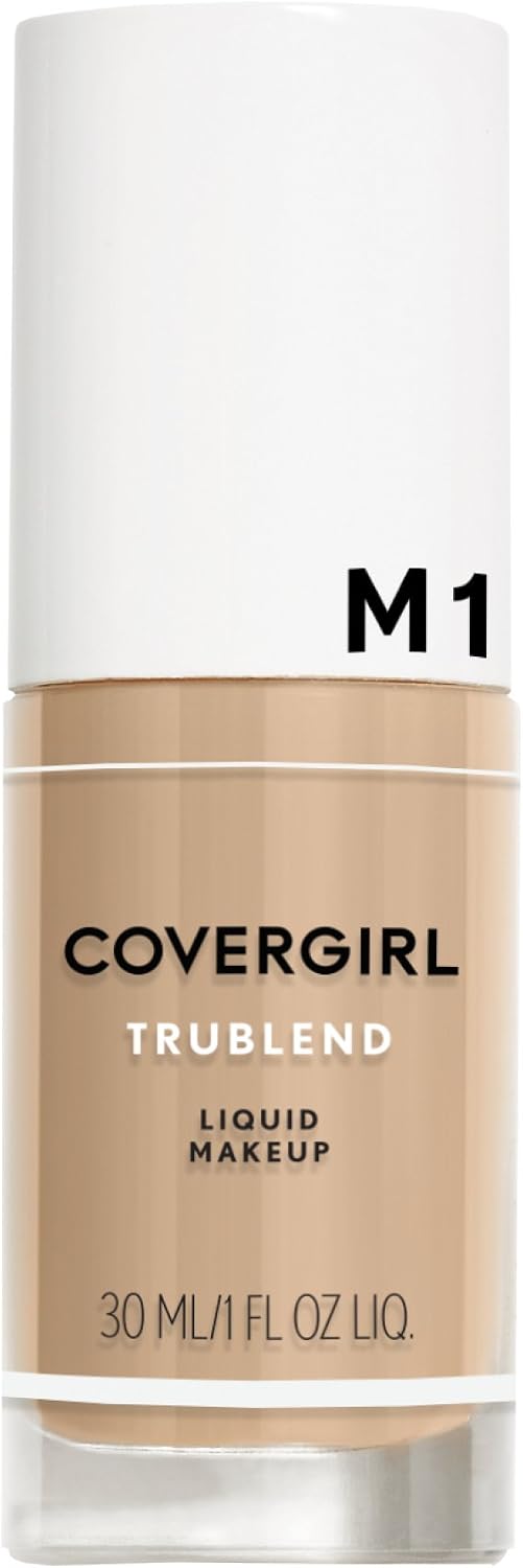 COVER GIRL TRUBLEND LIQ MAKEUP NATURAL BEIGE pack of 2