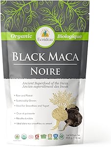 Ecoideas_Organic Black Maca_454g