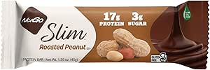 NUGO NUTRITION_SLIM BARS - ROASTED PEANUT   12 * 45G