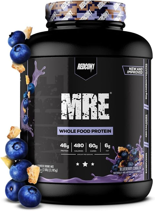Redcon1 MRE | Blueberry Cobbler | 24 Servings