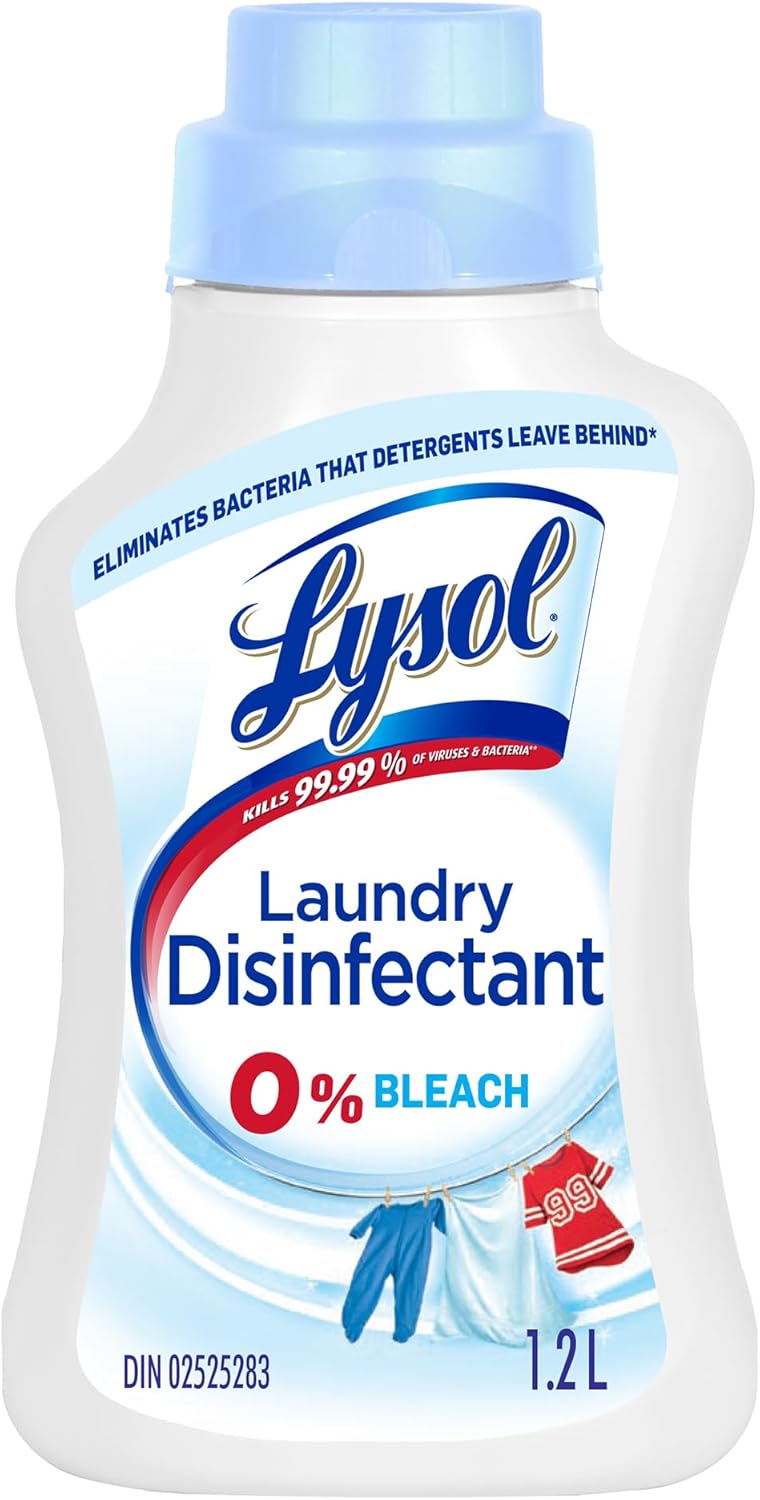 LYSOL LAUNDRY DISINFECTANT FREE & CLEAR 1.2L pack of 6