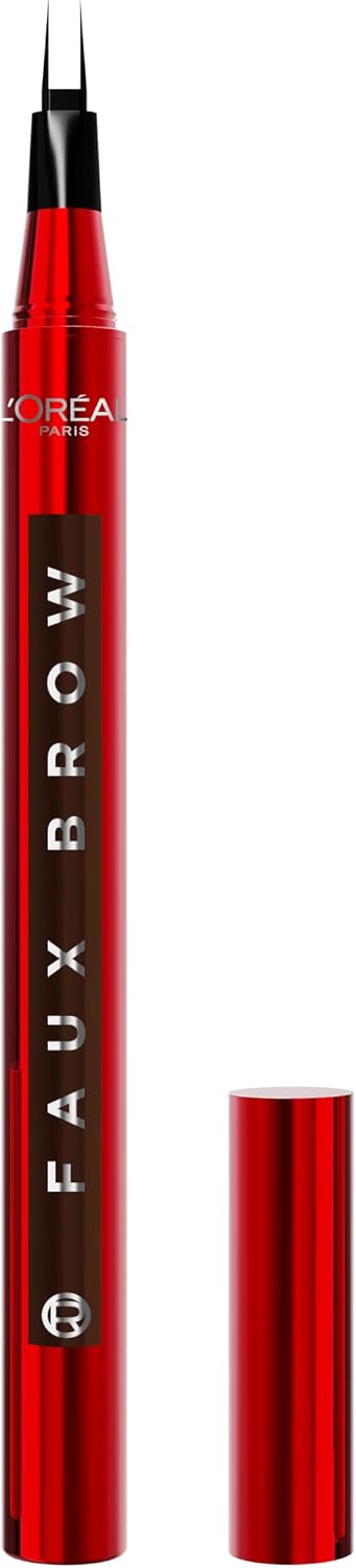 L'OREAL INFALLIABLE EYEBROW PEN DARK BRUNETTE pack of 2
