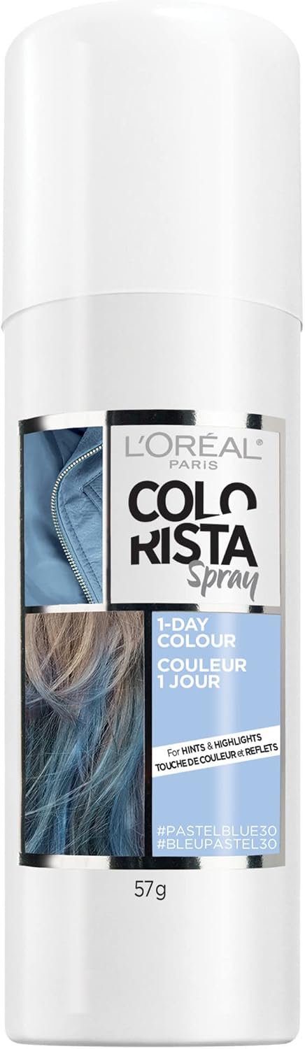 LOREAL PARIS COLORISTA SPRAY PASTEL BLUE 57G