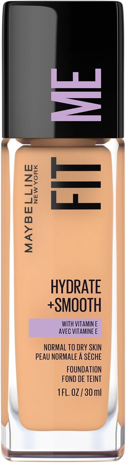 MAYBELLINE FIT ME HYD & SMOOTH FND PURE BEIGE 30ML pack of 2