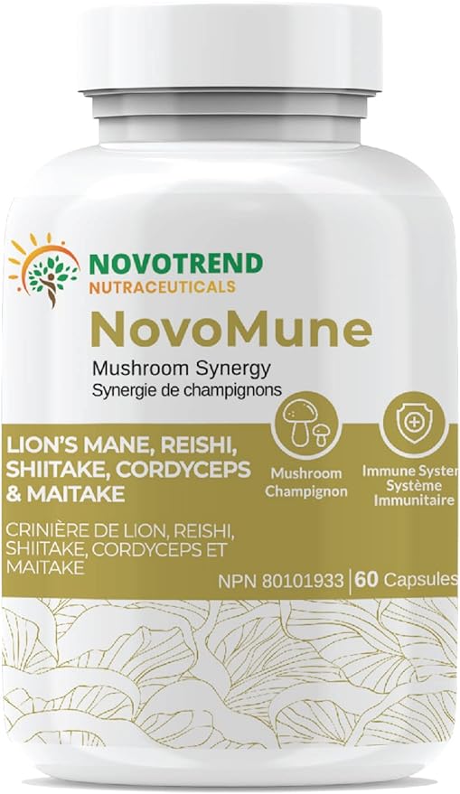 NOVOTREND   NovoMune Mushroom Synergy, 60caps
