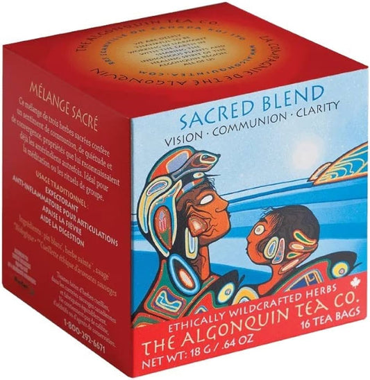 ALGONQUIN TEA COMPANY TEAS -   Sacred Blend, Wildcrafted, Organic    16ct