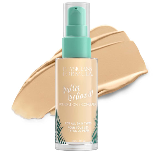 PF BUTTER BELIEVE IT FOUNDATION CONCEAL FAIR 30ML pack of 2