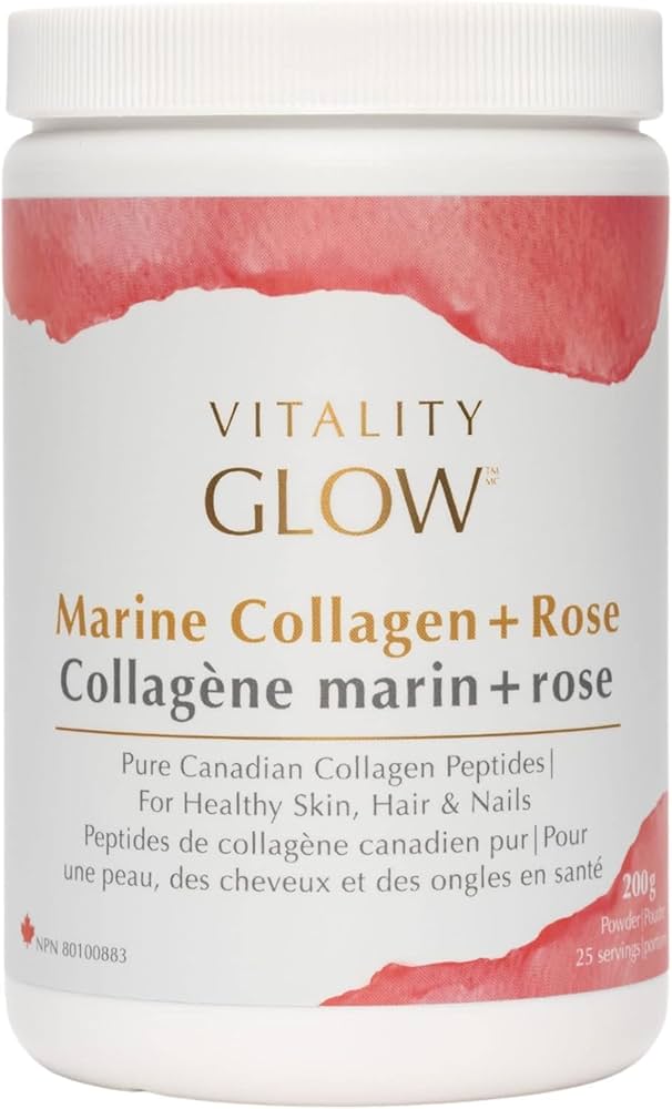 Vitality Products Inc.   GLOW Marine Collagen + Rose 200g
