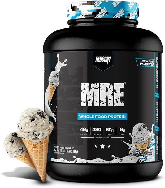 Redcon1 MRE | Cookies & Cream | 24 Servings