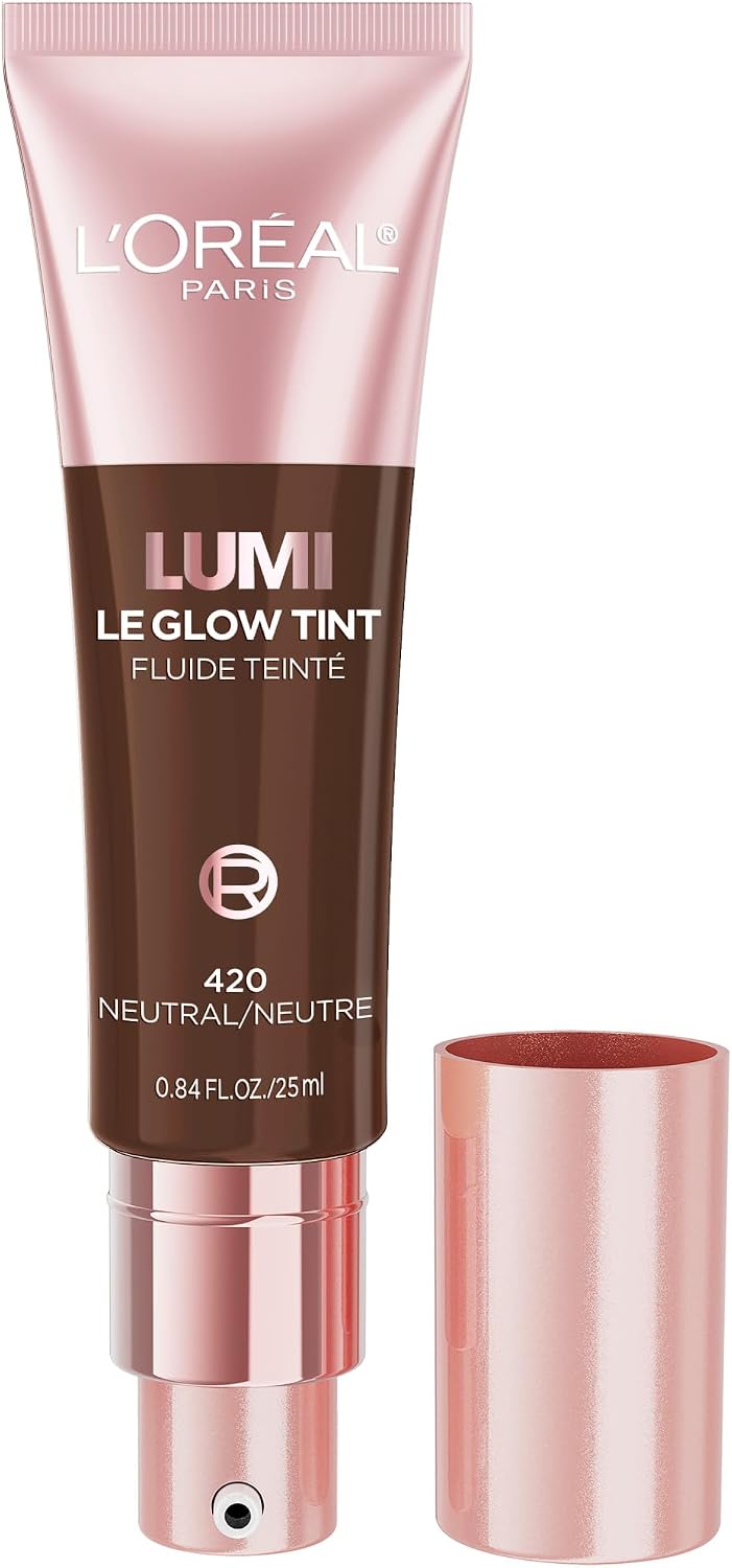 L OREAL LUMI LE GLOW TINT DEEP N420 pack of 2