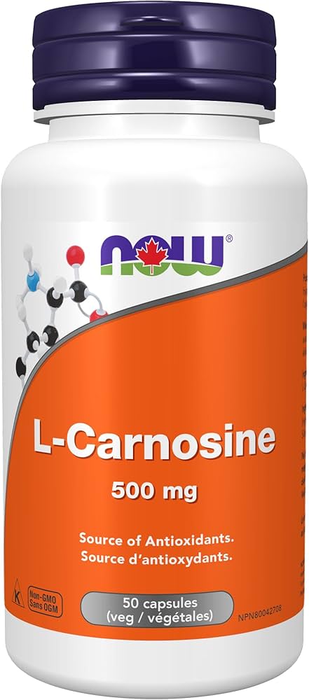 NOW    L-Carnosine 500mg 50vcap