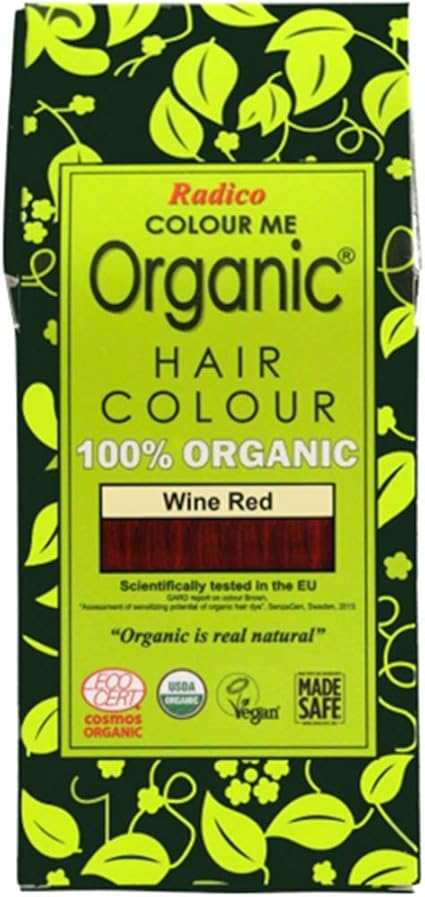 Radico_Radico Org. Hair Colour Powder - Wine Red_100g