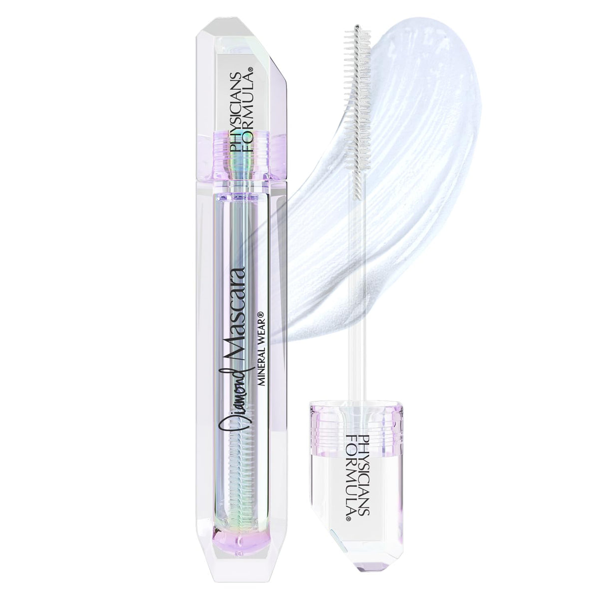 PHYSICIANS MINERAL WEAR MASCARA DIAMOND CLEAR pack of 2